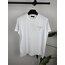 Prada logo unisex beyaz tişört