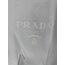 Prada logo unisex beyaz tişört