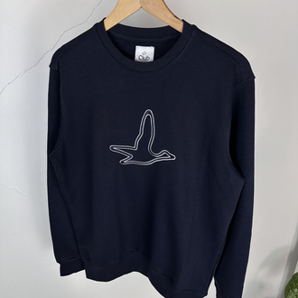 B.marka lacivert sweatshirt