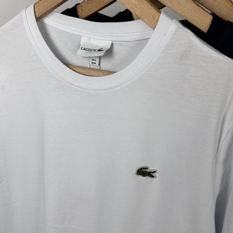 Timsah basic beyaz unisex tişört