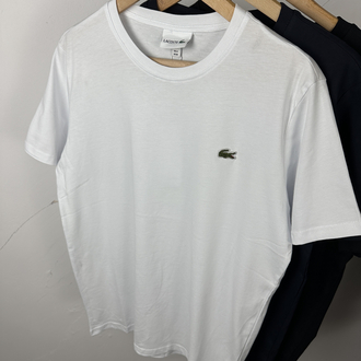 Timsah basic beyaz unisex tişört