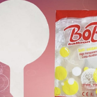 50’li paket 20 ınch Bobo Balon