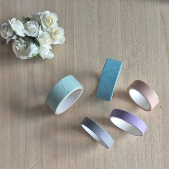 Düz Renk Washi Tape