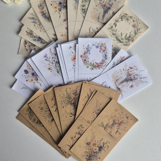 Çiçekler Scrapbook Seti 