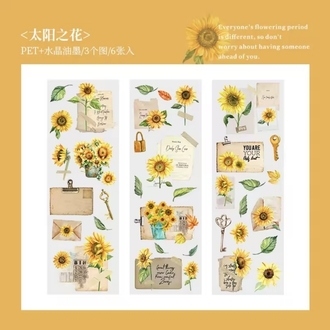 Blooming Season Pet Sticker 
