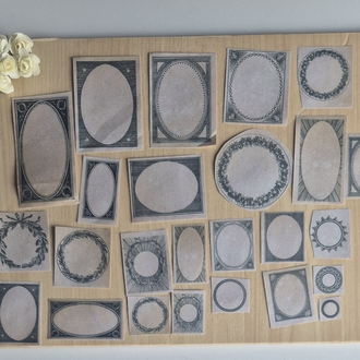 Vintage Çerçeve Scrapbook