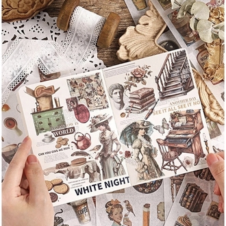 Meaningful Time Sticker Kitabı(Vintage)