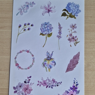 Mor Sticker Sayfası 
