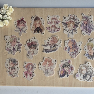 Peri Masalı Karakter Stickerları