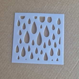 Stencil Damla