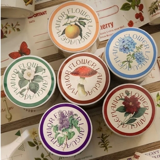 Vintage Botanical Washi Serisi