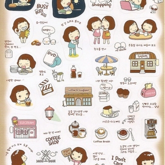 Kore Sticker 5 Sayfa