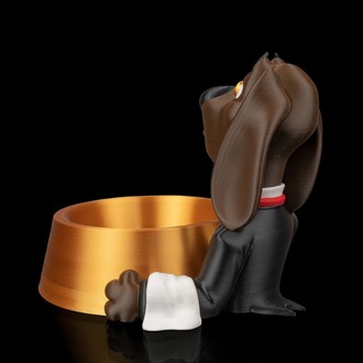  Zarif Köpek Mama Kabı | Şık Tasarımlı 3D Baskı Stand