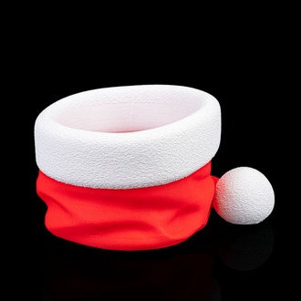 3D Noel Şapkası Kase – Şekerlik / Mini Organizer (Budisha)