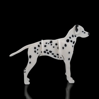Dalmaçyalı Köpek 3D Maket | Şık Koleksiyon Figürü