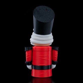 3D Baskı Fındıkkıran (Nutcracker) Yılbaşı Süsü | El Yapımı Klasik Figür
