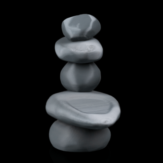 Zen Taşları Tasarımlı Tütsülük | Minimal Dekoratif Çubuk Tütsü Tutucu