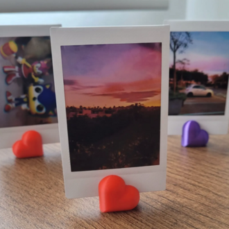Kalpli Fotoğraf Tutucu – 3'lü Set