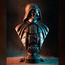 Siyah Darth Vader Büstü - Gücün Karanlık Tarafını Evinize Getirin