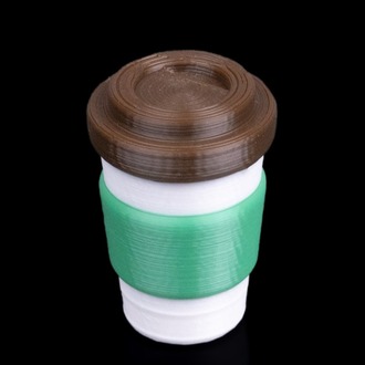 Kahve Bardağı Magnet Seti | 3D Baskı Dekoratif Buzdolabı Magneti | Ek Paket Seçenekli