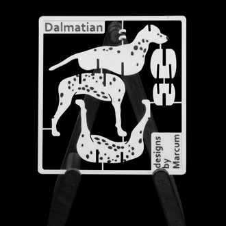 Dalmaçyalı Köpek 3D Maket | Şık Koleksiyon Figürü
