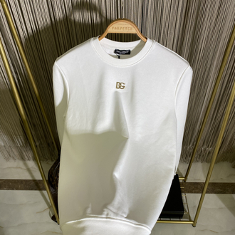 DOLCE & GABBANA BEYAZ SWEAT