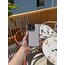 Simli Şık Beyaz Telefon Kabı