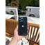 Cam Lansman Siyah Telefon Kabı