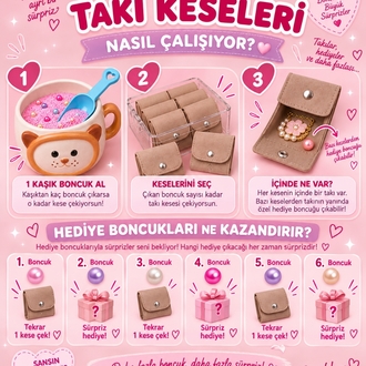 1 Kaşık Takı Kesesi