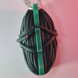 Yeşil Paracord 550 10mt Tekrar Kullanılabilir Makaralı