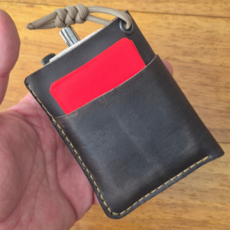 El Yapımı Deri EDC Cep Düzenleyici – Kompakt Organizer
