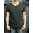 Siyah Basic Long Tshirt