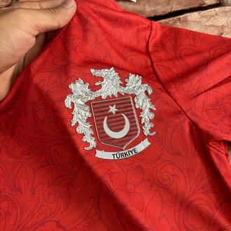 Çocuk Kurt Desenli Sade Bozkurt