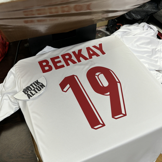 Türkiye Milli Takım 2026 Dünya Kupası Maç Forması Beyaz✅