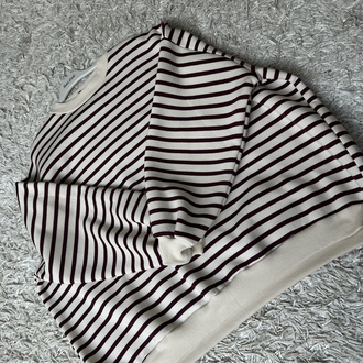 Bordo Çizgili Sweet 