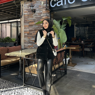 Şişme Siyah Yelek