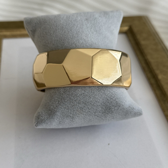 Zr model petek gold kelepçe bileklik
