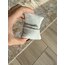 Su yolu taşlı gümüş renk yılan bileklik