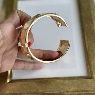 Zr model petek gold kelepçe bileklik