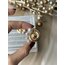 İncili salyangoz gold küpe