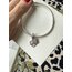 Kalp ve anne sallantılı pandor charm