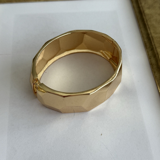 Zr model petek gold kelepçe bileklik