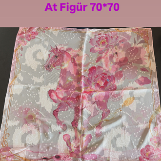 Özel Tablo pembe At Flar 70*70
