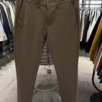 Boss Kışlık Kırışmayan Kumaş Jogger Pantolon (1219-Bej)