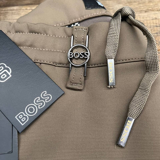 Boss Kışlık Kırışmayan Kumaş Jogger Pantolon (1219-Bej)