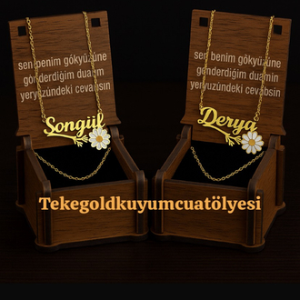 Papatya kolye