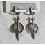 Silver Çivi Küpe 