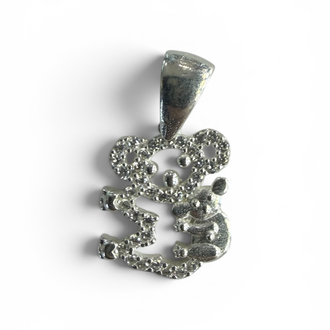 Ayıcıklı Kolye Ucu