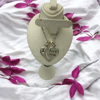 I Love You (Seni Seviyorum) Yazılı Kolye