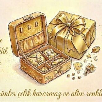 Sürpriz kutusu Altın